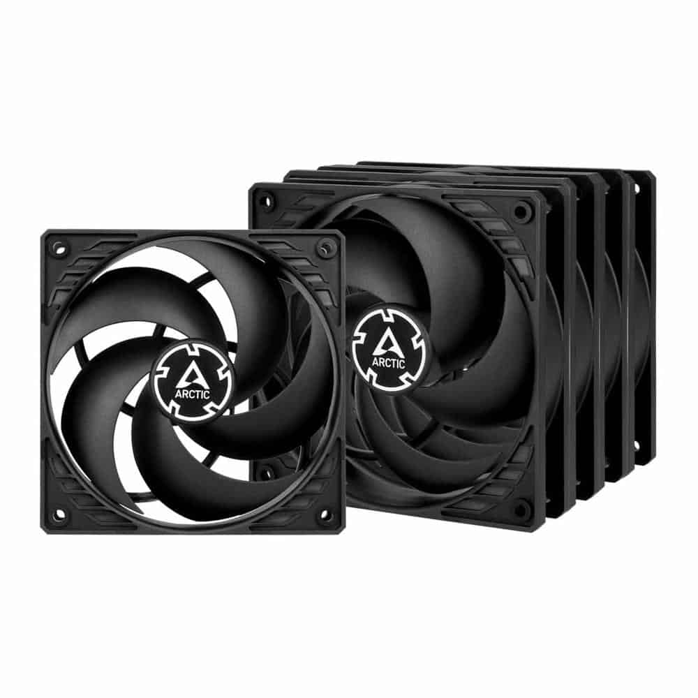 Arctic P12 Static Pressure 120 mm Fans (5 Pack)